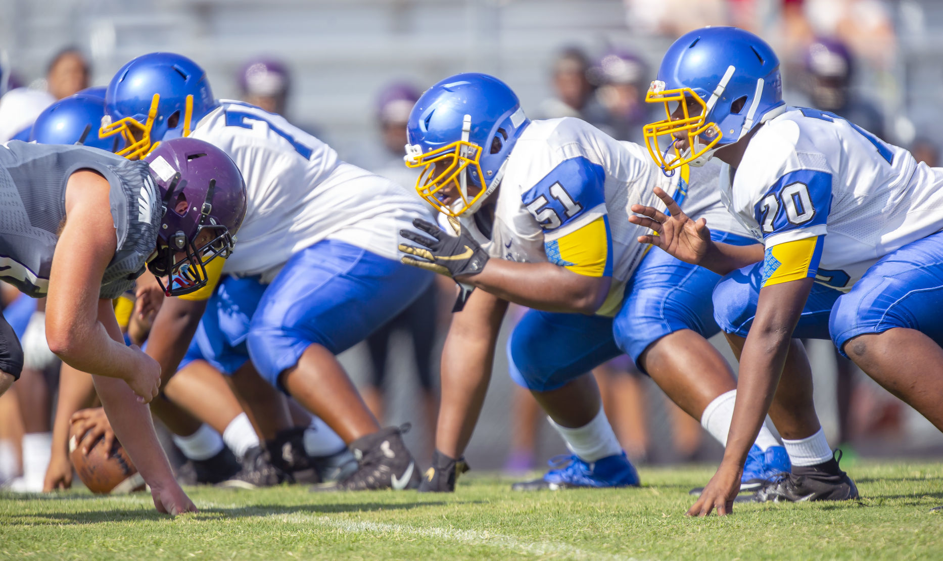 Northern, Dudley meet at Dudley football jamboree